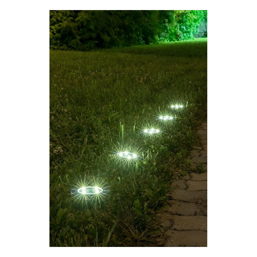 Rabalux - LED āra saules lampa ar sensoru LED/0,24W/1xAA 400 mAh melna IP44