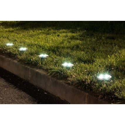 Rabalux - LED āra saules lampa ar sensoru LED/0,24W/1xAA 400 mAh melna IP44