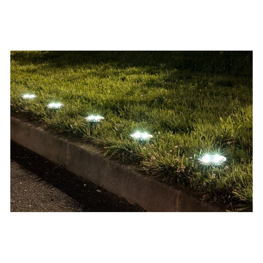 Rabalux - LED āra saules lampa ar sensoru LED/0,24W/1xAA 400 mAh melna IP44
