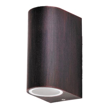 Rabalux 8019 - Āra Sienas Apgaismojums CHILE 2xGU10/35W/230V