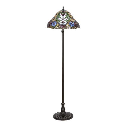 Rabalux - Tiffany vitrāžas grīdas lampa MIRELLA 2xE27/60W/230V
