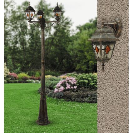 Rabalux - Āra sienas gaismeklis 1xE27/60W/230V