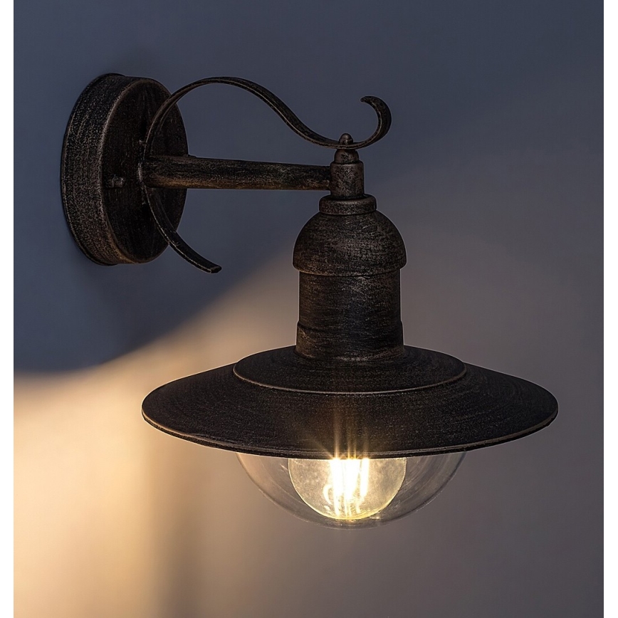 Rabalux - Āra sienas lampa 1xE27/60W/230V IP44