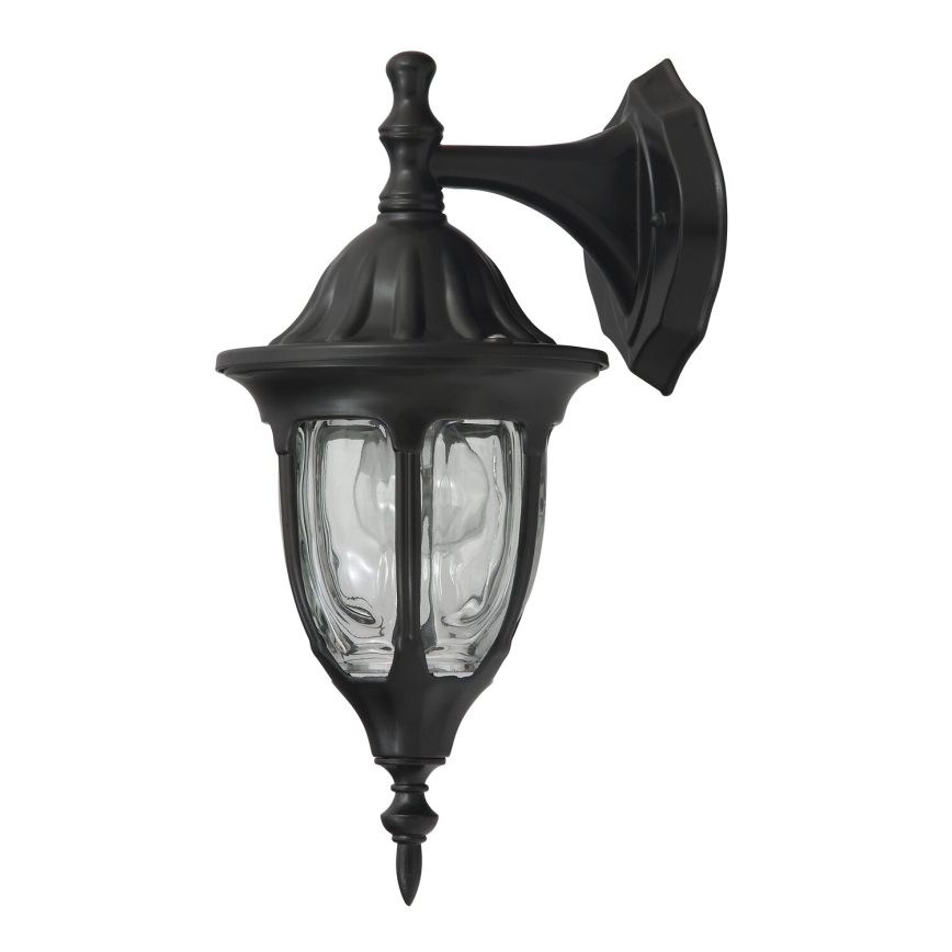 Rabalux - Āra sienas gaismeklis 1xE27/60W/230V IP43 melns