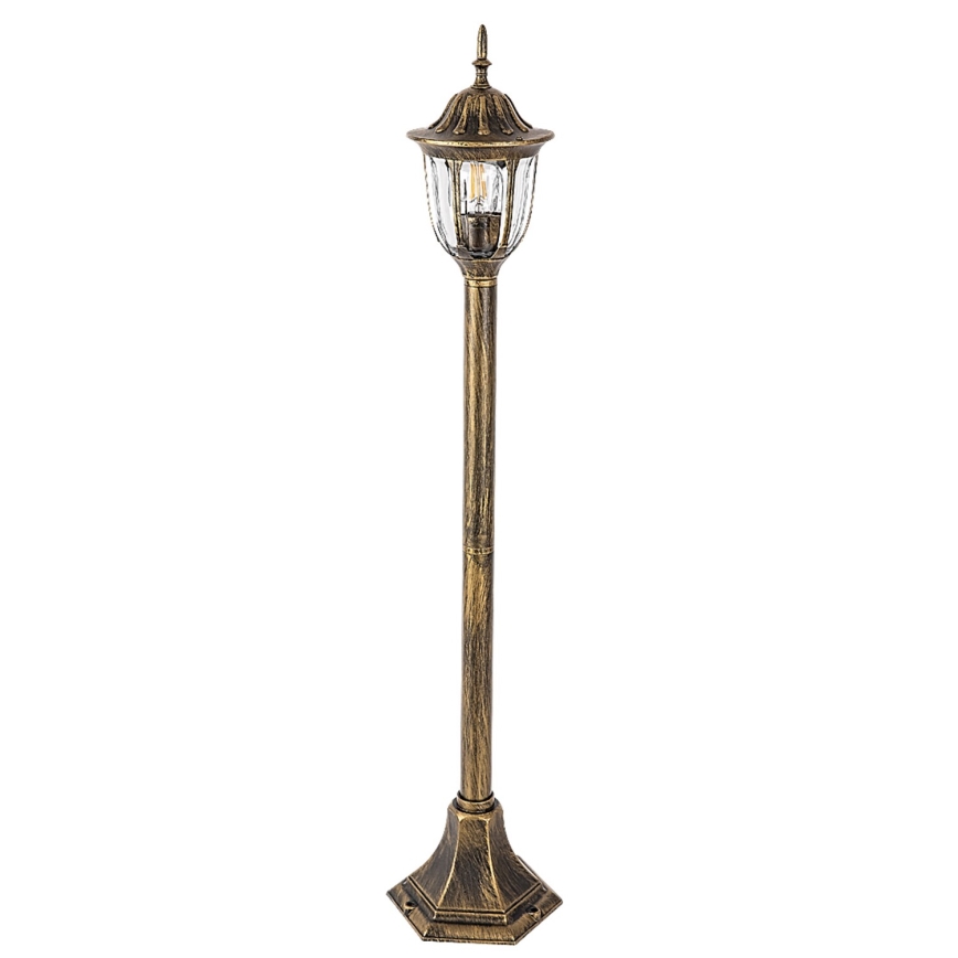 Rabalux - Āra lampa 1xE27/60W/230V IP43 zelta/melna/patina