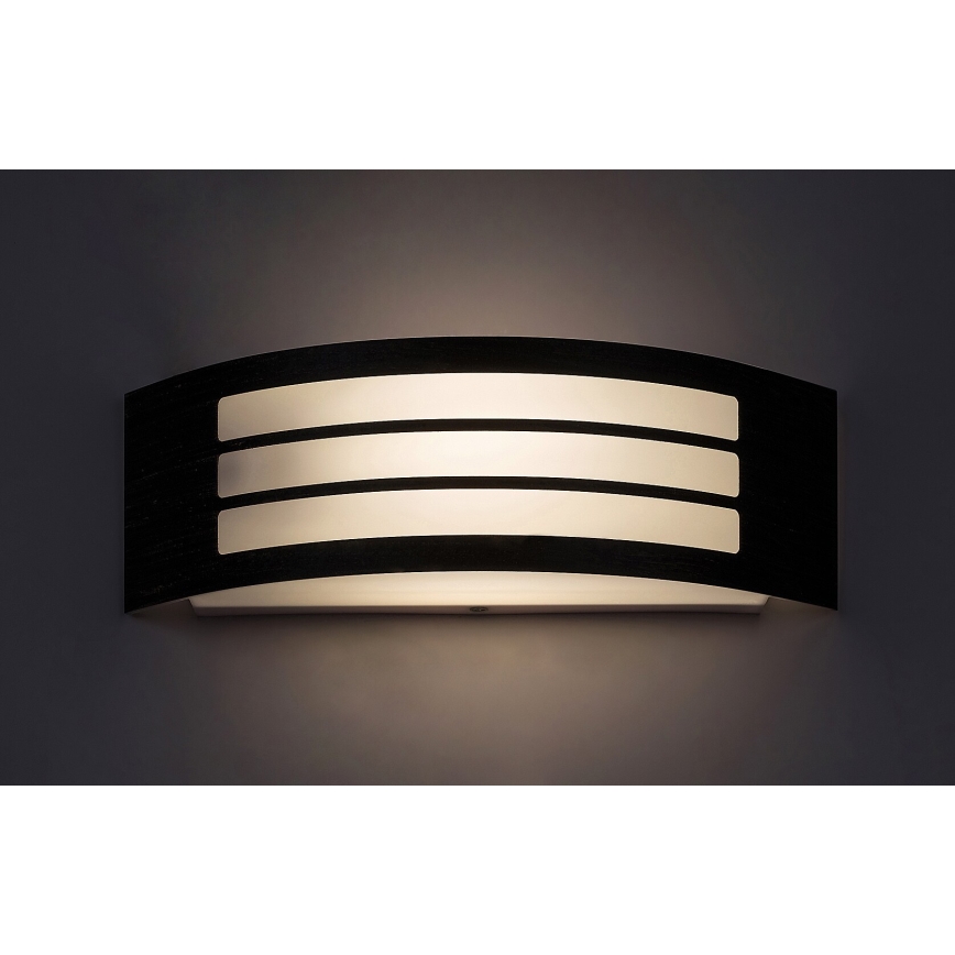 Rabalux - Āra sienas lampa 1xE27/14W/230V IP44