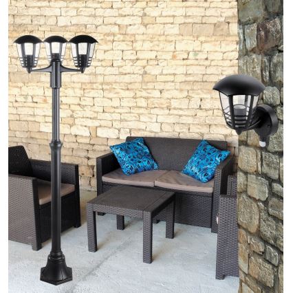 GARDEN - Āra lampa 3xE27/60W/230V IP44 1,9 m