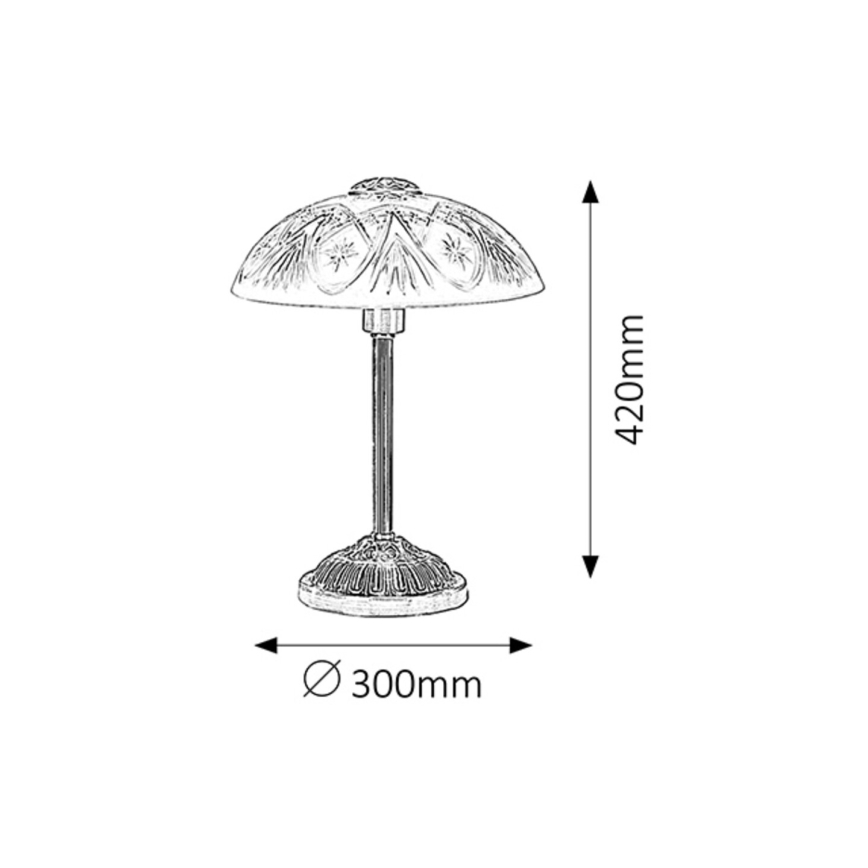 Rabalux 8634 -  Galda lampa ANNABELLA 1xE14/40W/230V