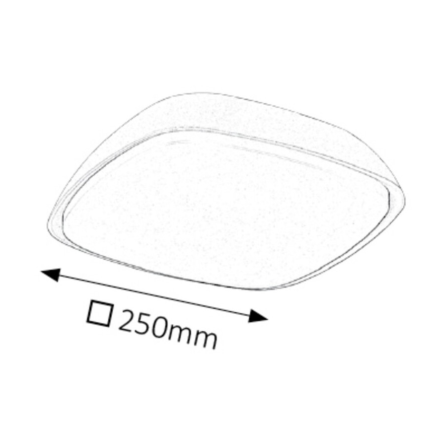 Rabalux - Āra LED griestu gaismeklis LED/20W/230V IP65