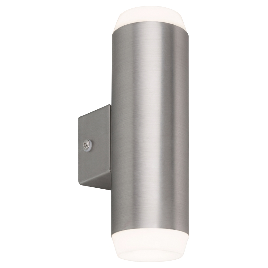 Rabalux - LED Āra sienas lampa 2xLED/4W/230V saténový matēts hroms IP44