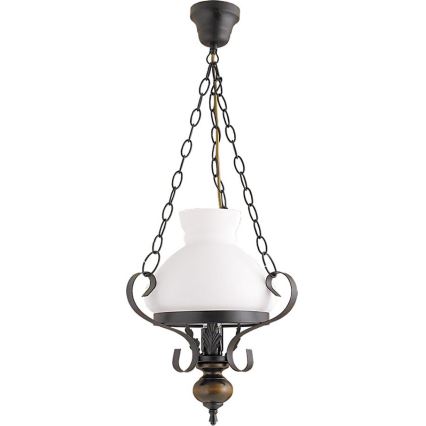 Rabalux - Rezerves stikls lustrai E27 d. 23,5 cm balta