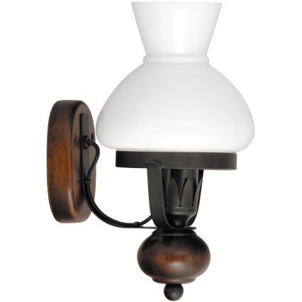 Rabalux - Rezerves stikls lustrai, galda lampai un sienas lampai E27 d. 15 cm balta