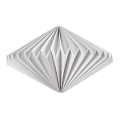 Rabalux - Abažūrs lustrai, maks. 40 W, Ø 40 cm, balts