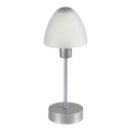 Rabalux - Aptumšojama galda lampa 1xE14/40W/230V matēta hroma