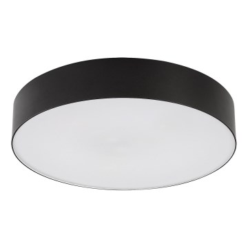 Rabalux - Āra griestu gaismeklis 3xE27/9W/230V Ø 39 cm IP43 melns