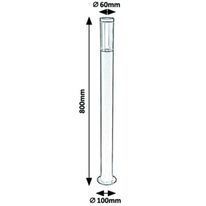 Rabalux - Āra lampa 1xGU10/7W/230V IP44