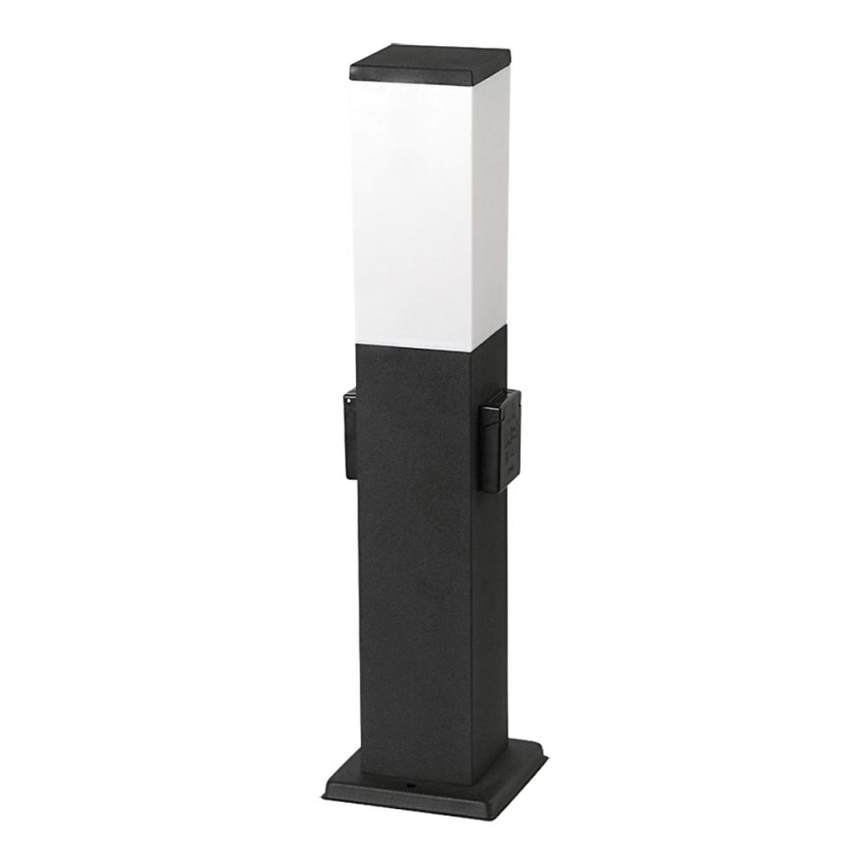 Rabalux - Āra lampa ar 2 kontaktligzdām 1xE27/60W/230V IP44 SCHUKO