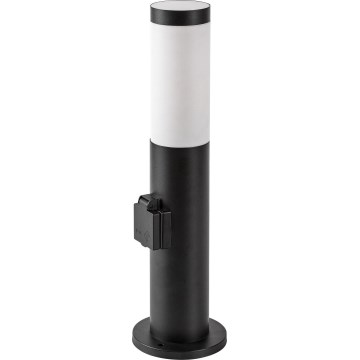 Rabalux - Āra lampa ar kontaktligzdu 1xE27/25W/230V IP44