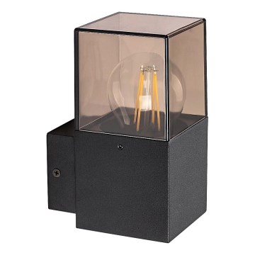 Rabalux - Āra sienas lampa 1xE27/60W/230V IP54 melna