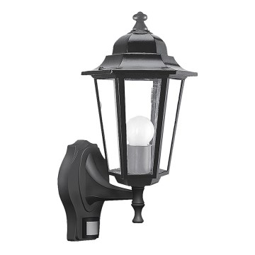 Rabalux - Āra sienas lampa ar sensoru 1xE27/60W/230V