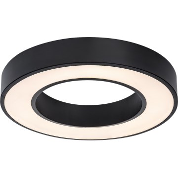 Rabalux - dimmējams LED griestu gaismeklis LED/45W/230V 3000-6500K pr. 60 cm melns + tālvadības pults