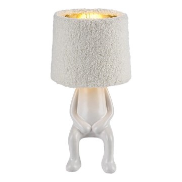 Rabalux - Galda lampa 1xE14/40W/230V balta