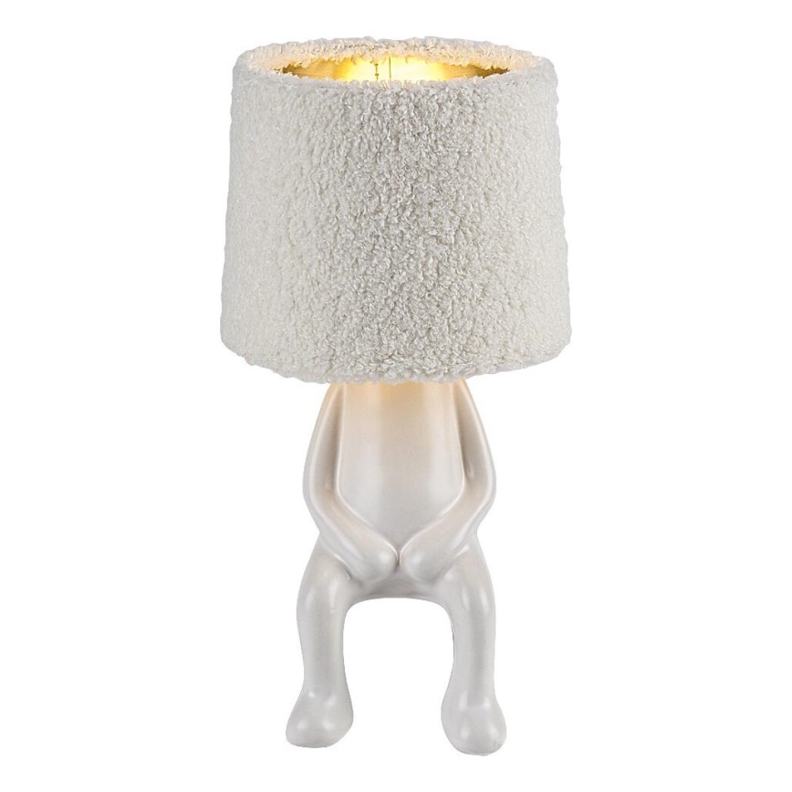 Rabalux - Galda lampa 1xE14/40W/230V balta