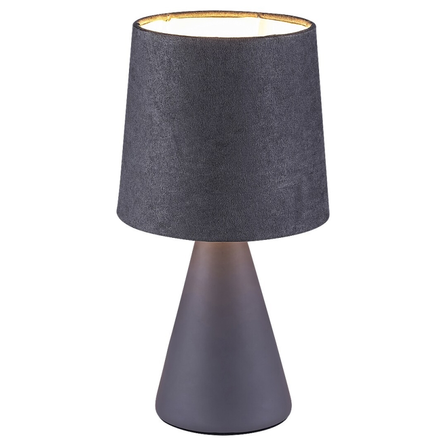 Rabalux - Galda lampa 1xE14/40W/230V pelēka
