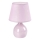 Rabalux - Galda lampa 1xE14/40W/230V rozā