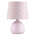 Rabalux - Galda lampa 1xE14/40W rozā