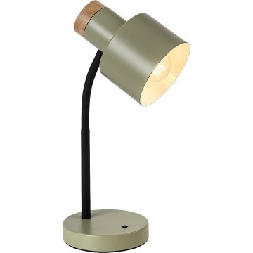 Rabalux - Galda lampa 1xE27/20W/230V khaki