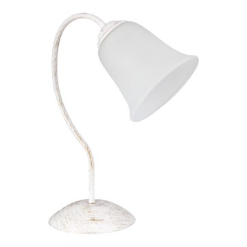 Rabalux - Galda lampa 1xE27/40W/230V balta