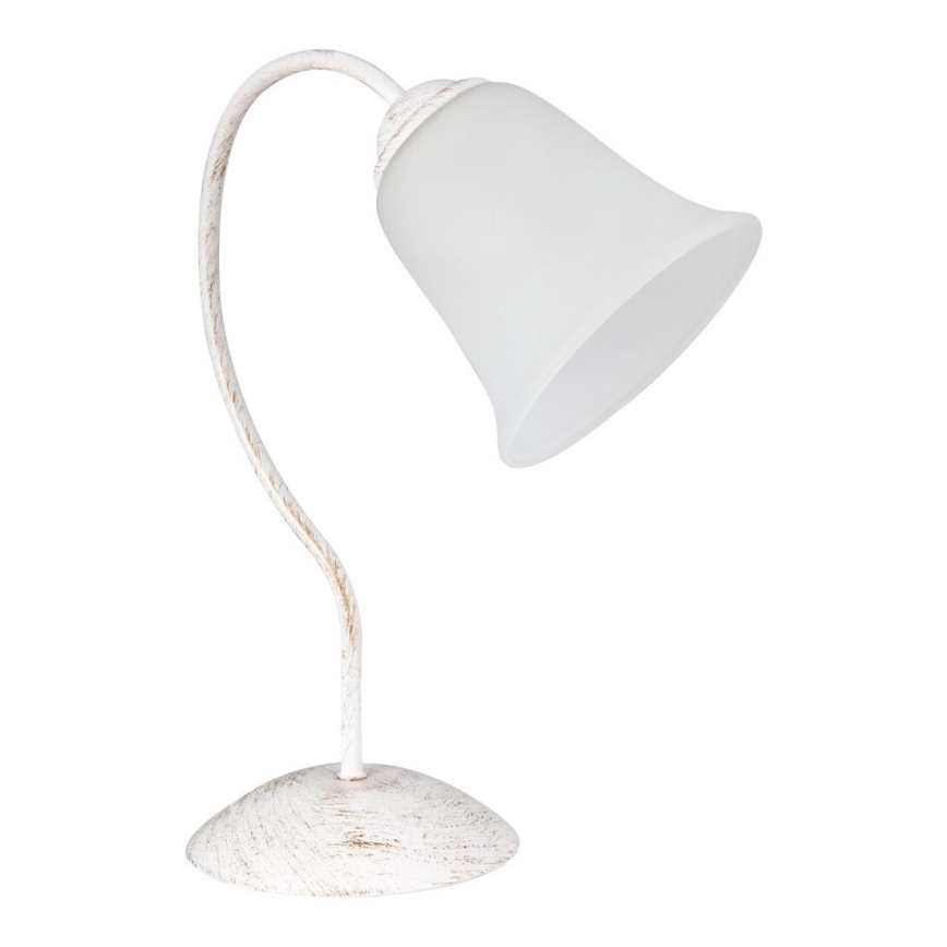 Rabalux - Galda lampa 1xE27/40W/230V balta