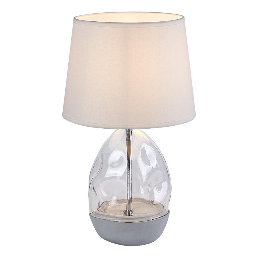 Rabalux - Galda lampa 1xE27/40W/230V balta