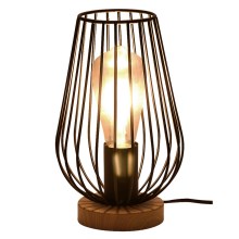 Rabalux - Galda lampa 1xE27/40W/230V melna