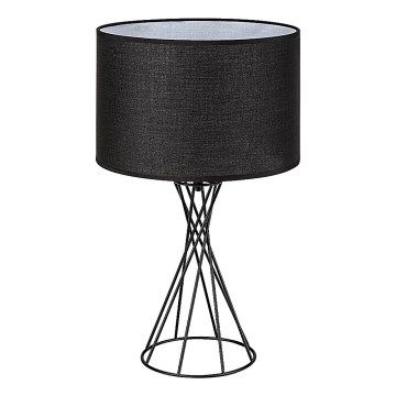 Rabalux - Galda lampa 1xE27/40W/230V melna