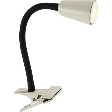 Rabalux - Galda lampa ar skavu 1xGU10/7W/230V krēmkrāsaina