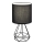 Rabalux - Galda lampa E14/40W/230V, melna