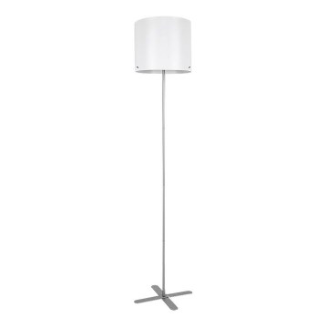 Rabalux - Grīdas stāvlampa 1xE27/40W/230V balta/sudraba