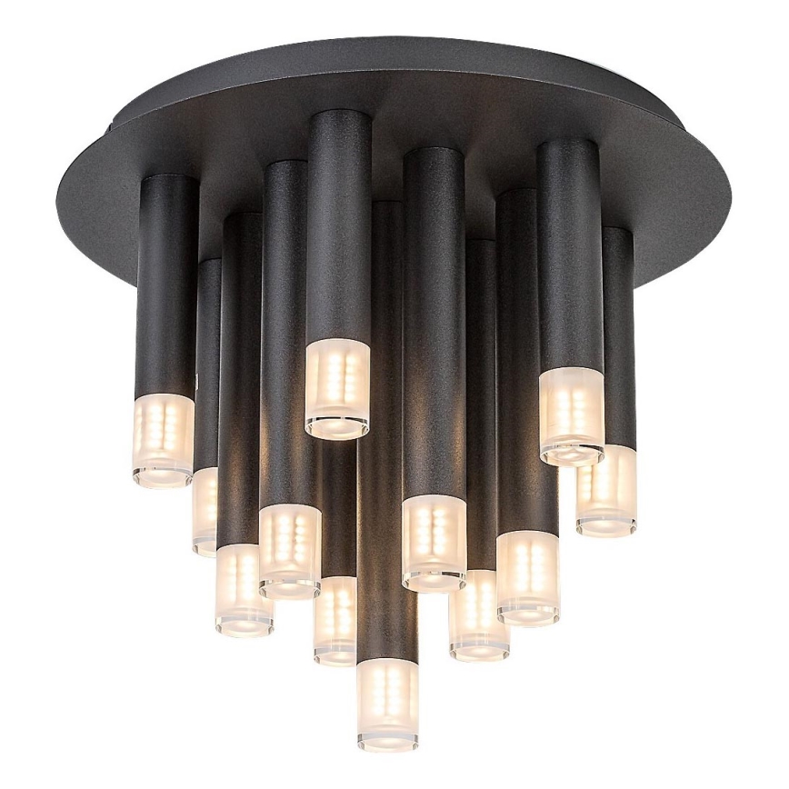 Rabalux - Griestu lampa 13xG9/5W/230V melna