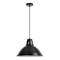 Rabalux - Karājamā lampa uz vada 1xE27/60W/230V Ø 36 cm melna