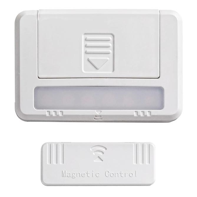 Rabalux - KOMPLEKTS 2xLED Skapja apgaismojums LED/0,5W/3V 2xAAA