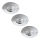 Rabalux - Komplekts 3xLED vannas istabas iebūvējami griestu gaismekļi LED/4W/230V IP44