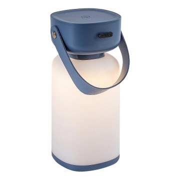 Rabalux - LED Aptumšojama āra skārienvadāma uzlādējama galda lampa LED/3W/5V IP44 zila