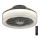 Rabalux - LED Aptumšojama griestu lampa ar ventilatoru LED/30W/230V 3000-6000K + tālvadības pults