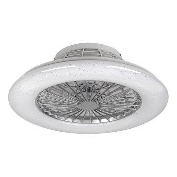 Rabalux - LED Aptumšojama griestu lampa ar ventilatoru  LED/30W/230V 3000-6500K + tālvadības pults