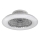 Rabalux - LED Aptumšojama griestu lampa ar ventilatoru  LED/30W/230V 3000-6500K + tālvadības pults