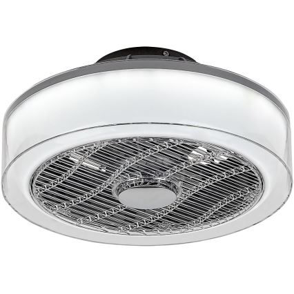 Rabalux - LED Aptumšojama griestu lampa ar ventilatoru LED/30W/230V 3000-6000K + tālvadības pults