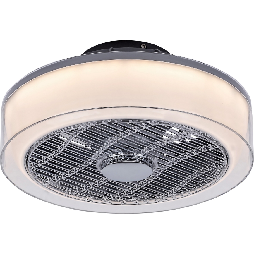 Rabalux - LED Aptumšojama griestu lampa ar ventilatoru LED/30W/230V 3000-6000K + tālvadības pults
