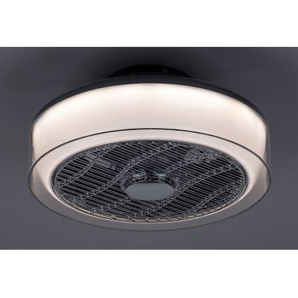 Rabalux - LED Aptumšojama griestu lampa ar ventilatoru LED/30W/230V 3000-6000K + tālvadības pults